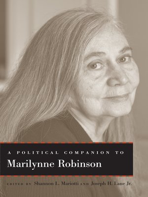 cover image of A Political Companion to Marilynne Robinson